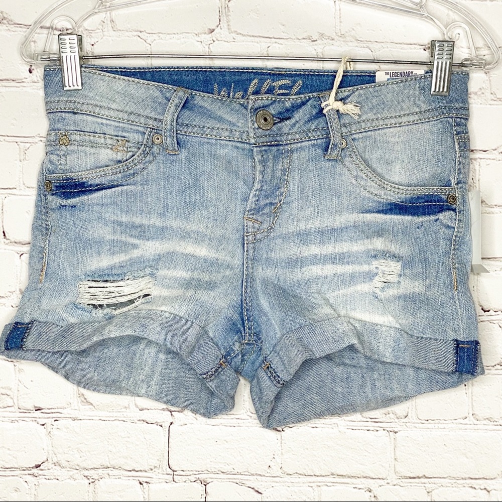 Wallflower The Legendary Denim Shorty Shorts